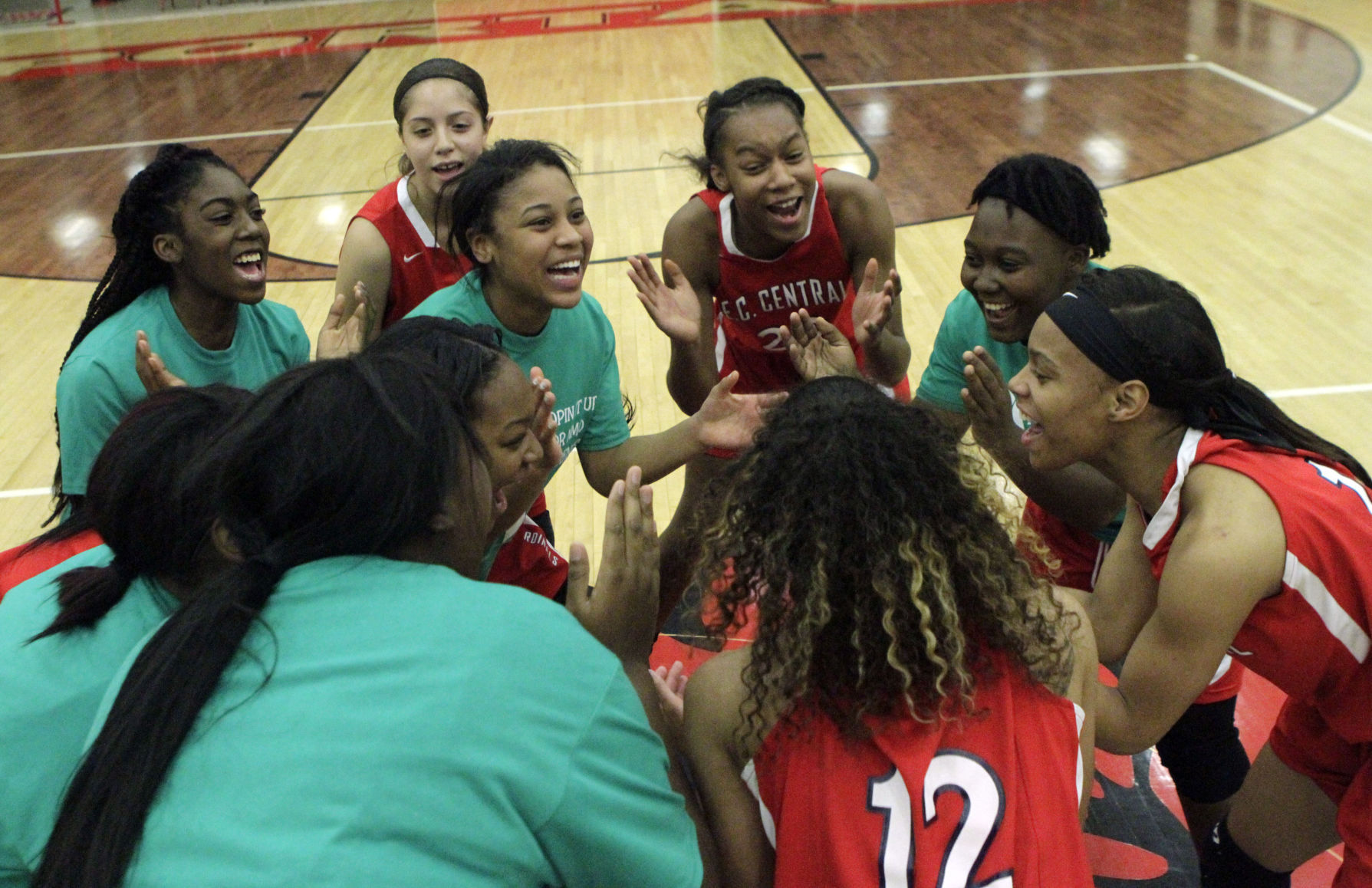Gallery: E.C. Central at Portage girls basketball